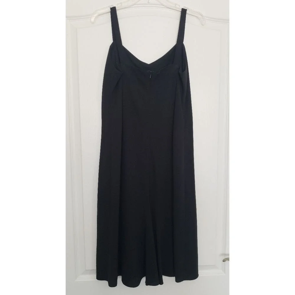 Ann Taylor LOFT Vintage Little‎ Black Dress Size 8 Cocktails Witchy Whimsygoth